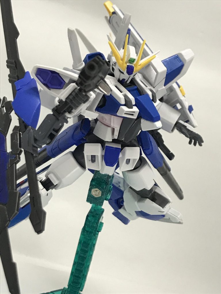 メインの射撃武器はドッズライフルデザインが好きなんですよね。黒鉄色に塗装しています