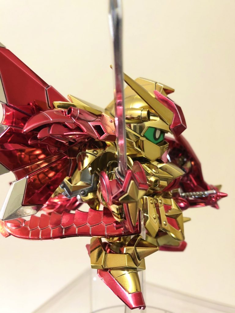 市販のスペドラ様はゴールド以外メッキがかかっておらず、微妙な仕様なんでメッキシルバーnextを使って、なんちゃってフルメッキ仕様を作りました😊