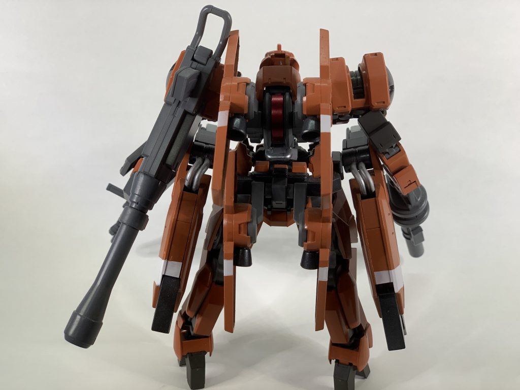 バックショット、グレイズは量産機ながら情報量の多いデザインしててホントかっこいいですね！