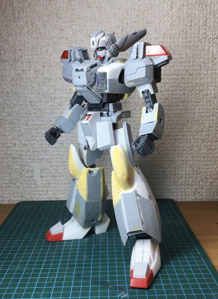 脚と肩もほぼスクラッチ