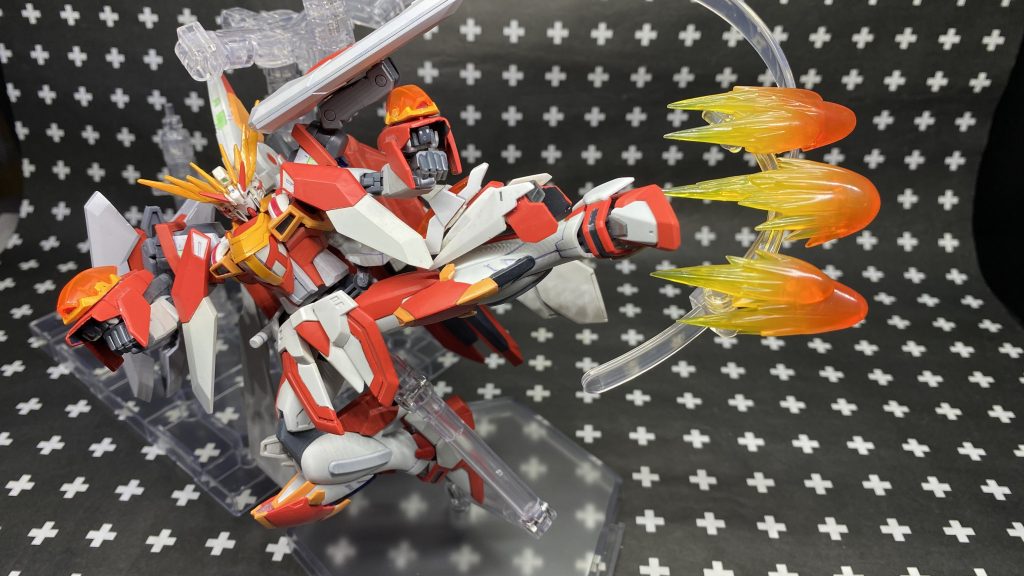 アクション！！エフェクトはロボ魂のゴッドオプションセットをつかいました。