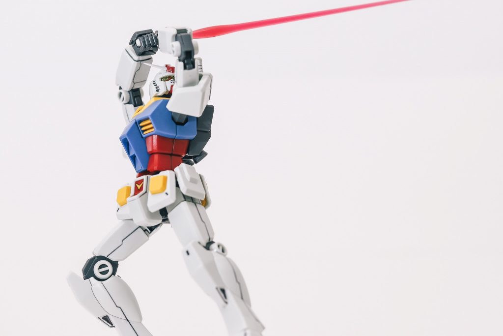 こんなポーズもお手のもの