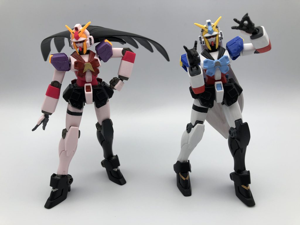 前作とのツーショットw