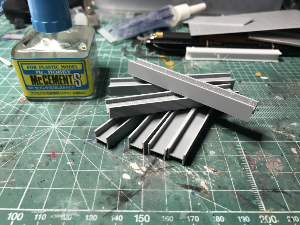 H字に。これを量産します。
