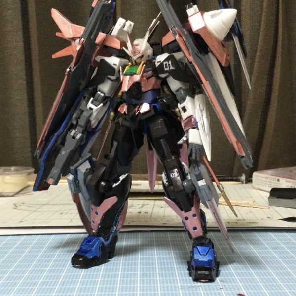 ガンダムダブルオーカイヤナイトスピア剣参アーマー