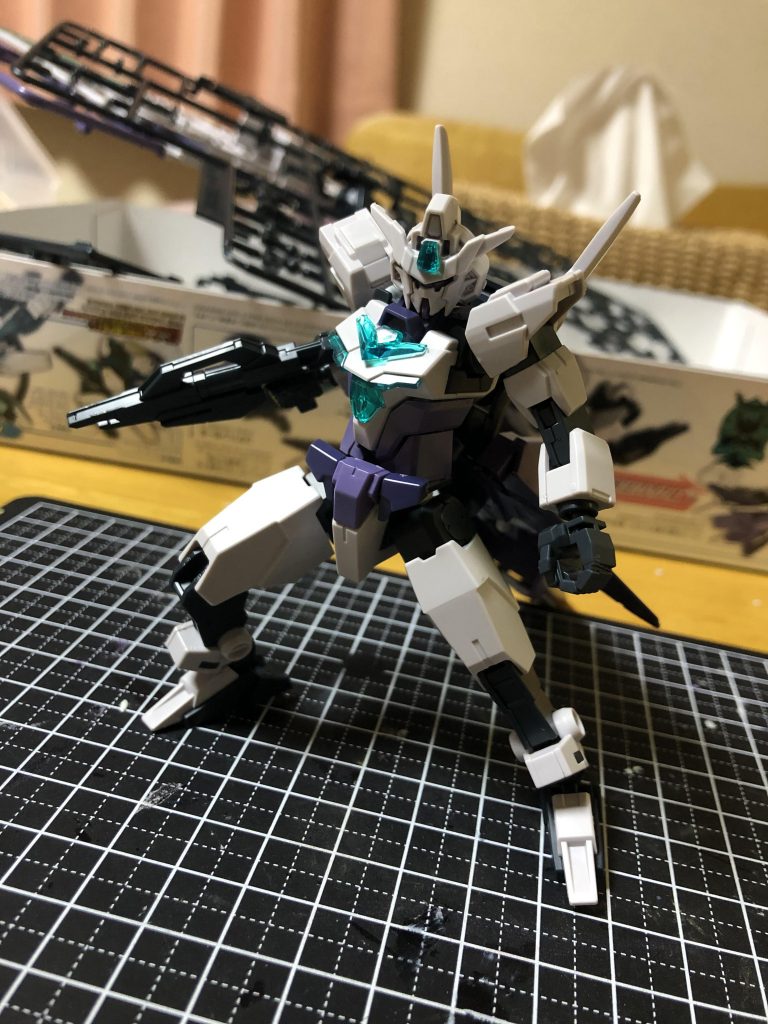 素組み。やはりかっこいいですね。