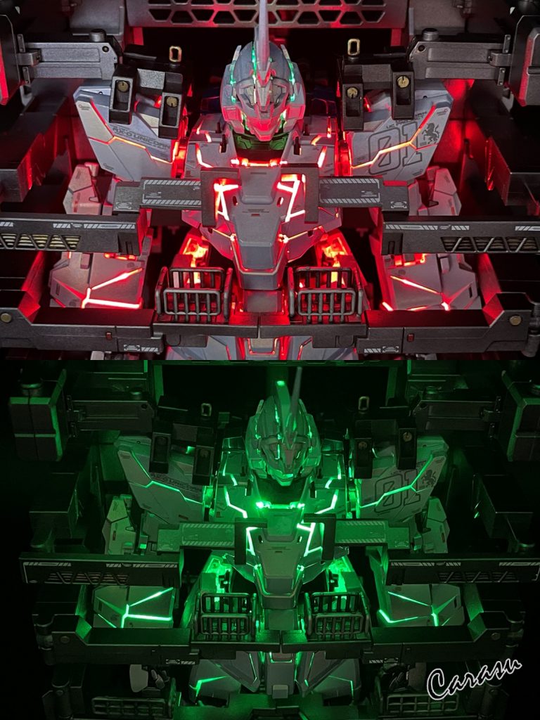 コンビニに向かう途中、RGのフルコーンを作った記憶がよみがえる。やたら小さいパーツいっぱい、さらにウェポンがごっつり盛られ、シールはもう多いわ小さいわで、悟りを開きかけた。「もう一度、悟りの道を歩むのです。」ドSの神は脳内に直接語り掛けてくる。おまえ、正気か!?塗るんだぞ?神の啓示(脳内麻薬)に逆らえず徐々に作るものの難易度ばかり上がっていくおっさんはそろそろまさにエクストリーム状態なのかもしれない。労力はともかく特にコスト、値段が。でも神がいうなら間違いないよね。(錯乱)