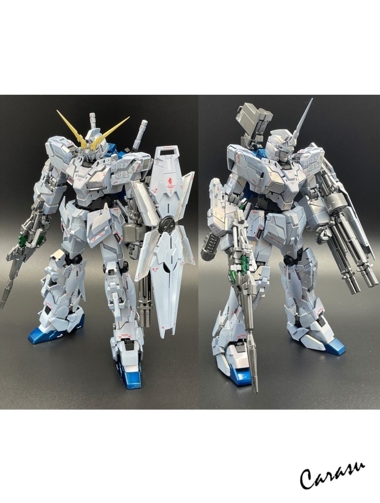 仮組み完了。やっぱり1/100のスケールはいいわ。もちろん体積的な迫力はあるけど、パーツのエッジが出てるし、関節の硬さも適度にあり、何より安心して触れる。安心して触れるからモード変形も苦にならない。今回はさらにMSケージがついてきて、これがうれしい。確かに手間がかかるけど、結構ジオラマに憧れてたから。いつかは自分でスクラッチしたいと思う。今回はその練習になるかもね。