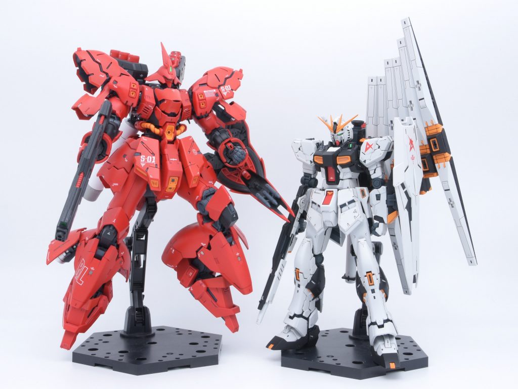 RGサザビーと。やっぱりこの並びたまりません。