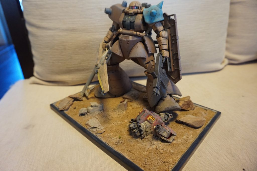 強襲してジムをぶった切った、というイメージです。