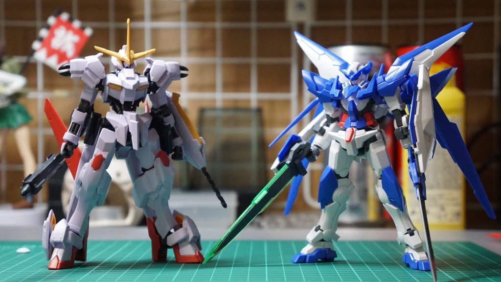 この2体からミキシングしました。
人に渡されたキットという事で、何を渡されるかわからないというドキドキ要素があるのですが、今回はわかりやすいのがきたので、
やりやすかったですね。