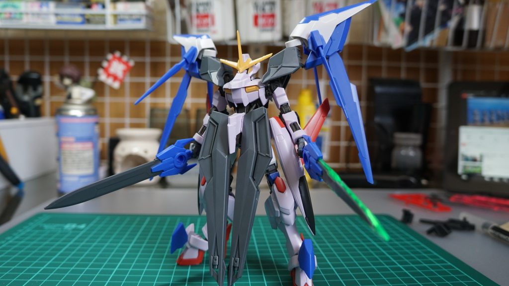 塗装前。作業量としてはほとんどないですね。あんまり足しすぎるとゴチャゴチャするので、そのバラバラだけは気をつけましたかね。