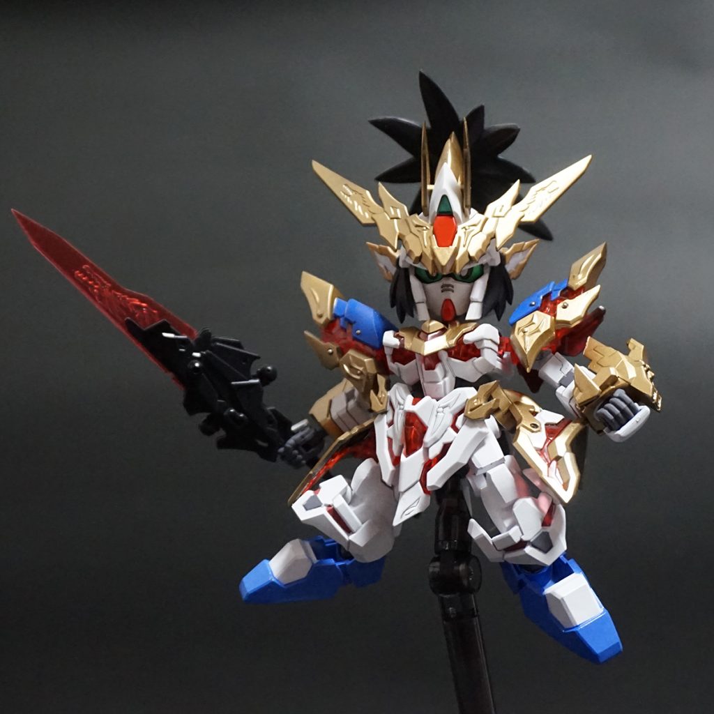 ポージングの幅はなかなか広めです。