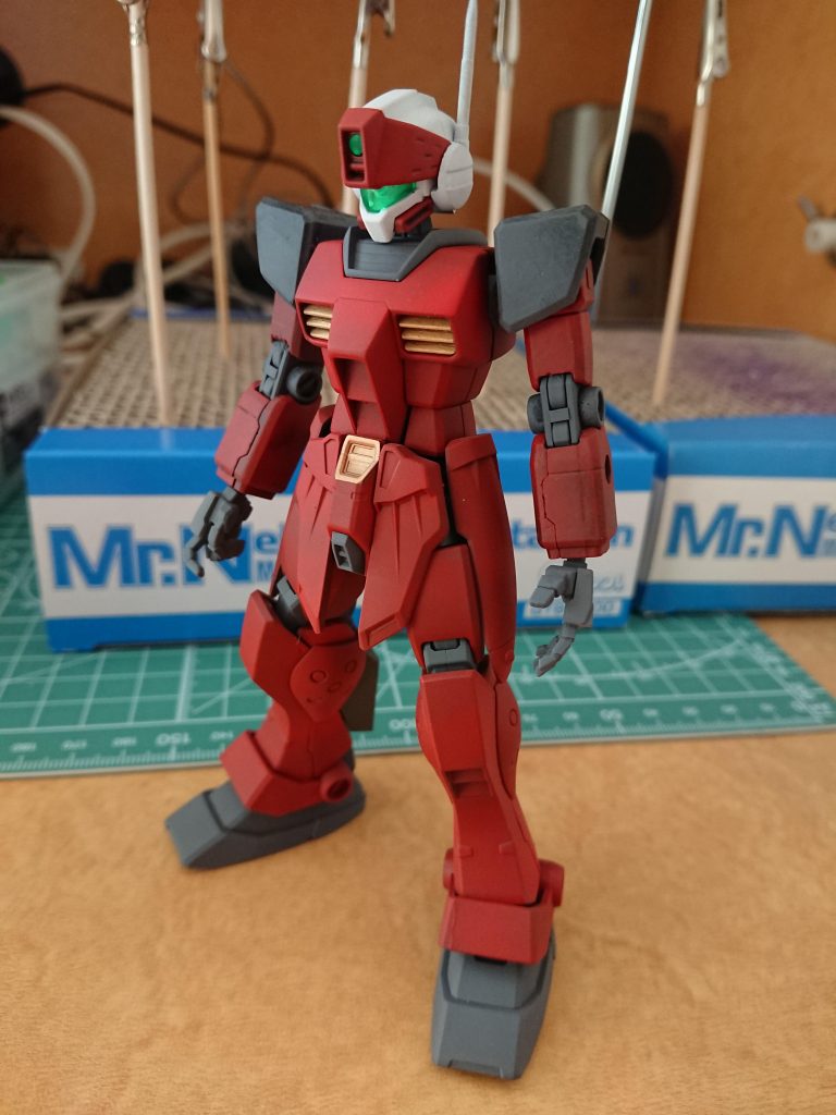 ウェザリング前、汚す前のできあがり状態