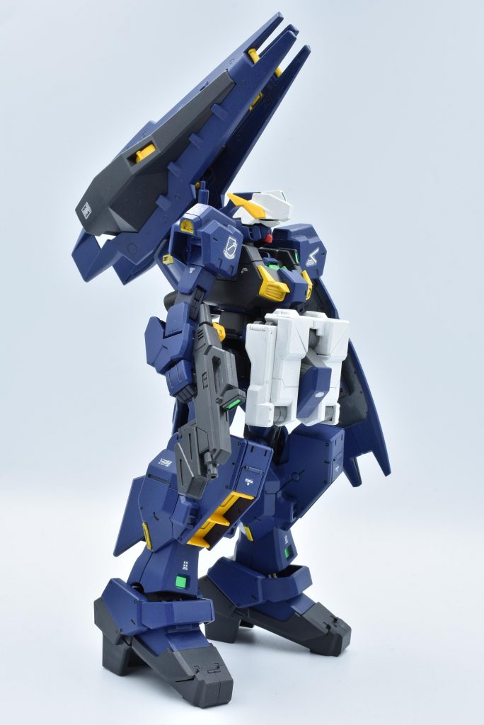 よく見ると頭部センサーはスナイプモードっぽく加工してあります