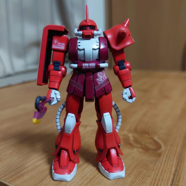 シャア専用ザク(カップガンプラ)