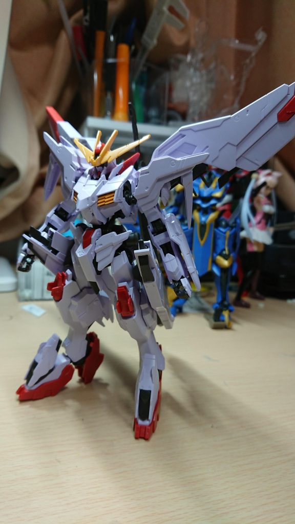 素組の状態。これでも十分なのですが、腰が短く感じたので2mm延長しました。