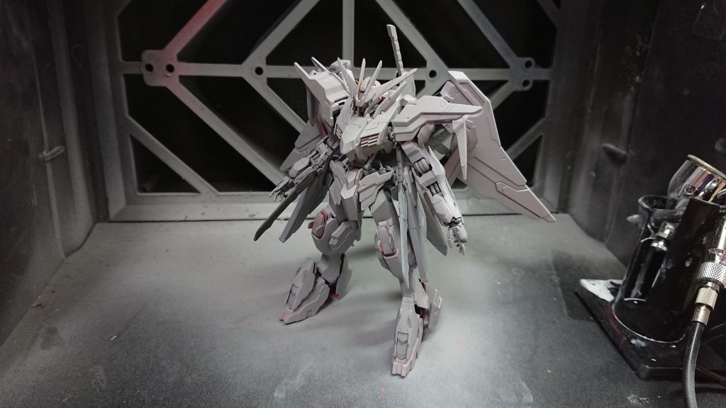 サフチェックの状態。この時単色もいいな…って感じました。