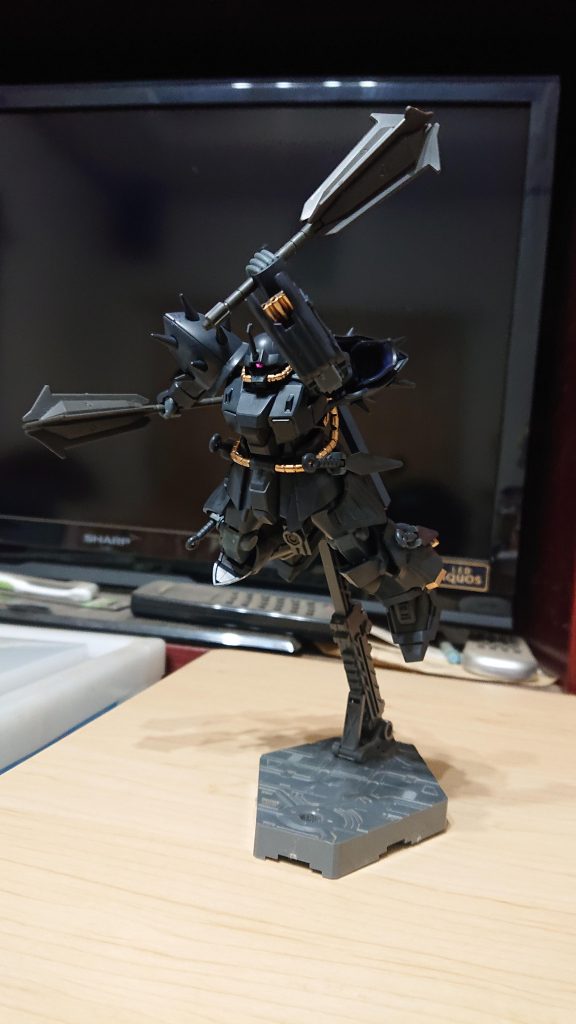 デカくて黒いの好きです。ディアブロス亜種とか。