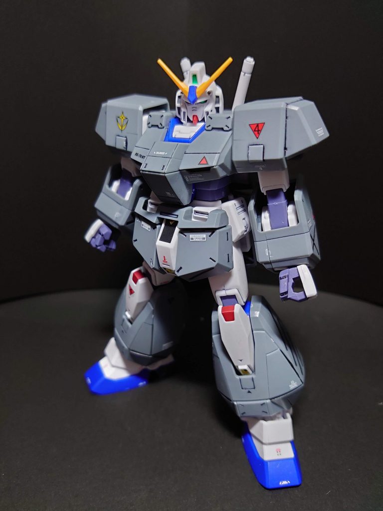 チョバムアーマーもスミ入れ&デカールで若干の情報量アップ⤴