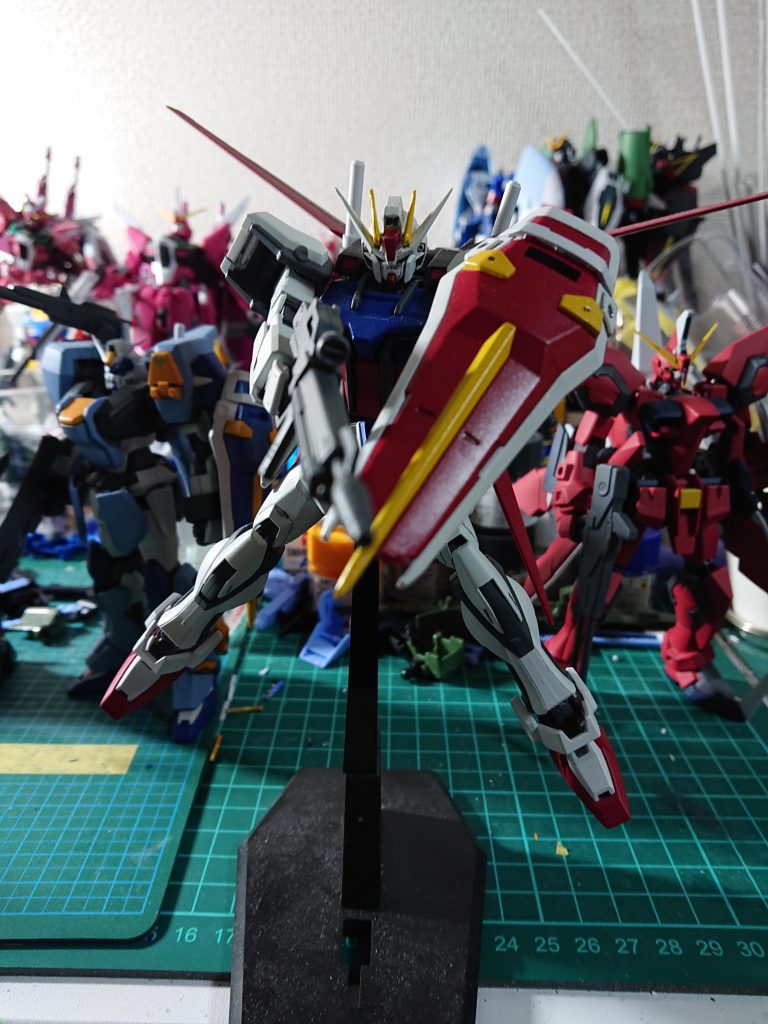 ストライクは後ハメ加工くらいです。 