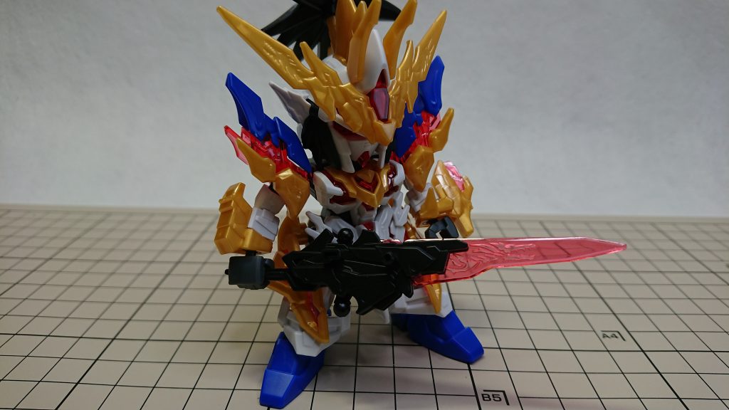 素組状態の劉備ユニコーンガンダムです。