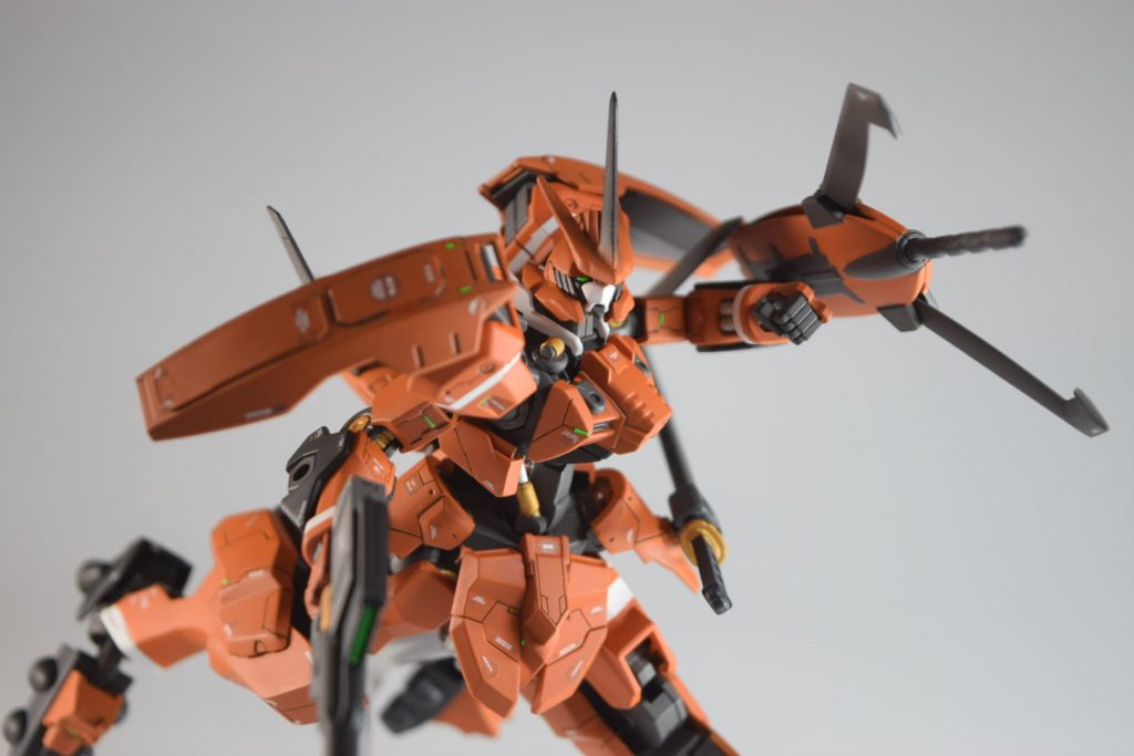 武装もほとんど端白星付属の物を流用しています。