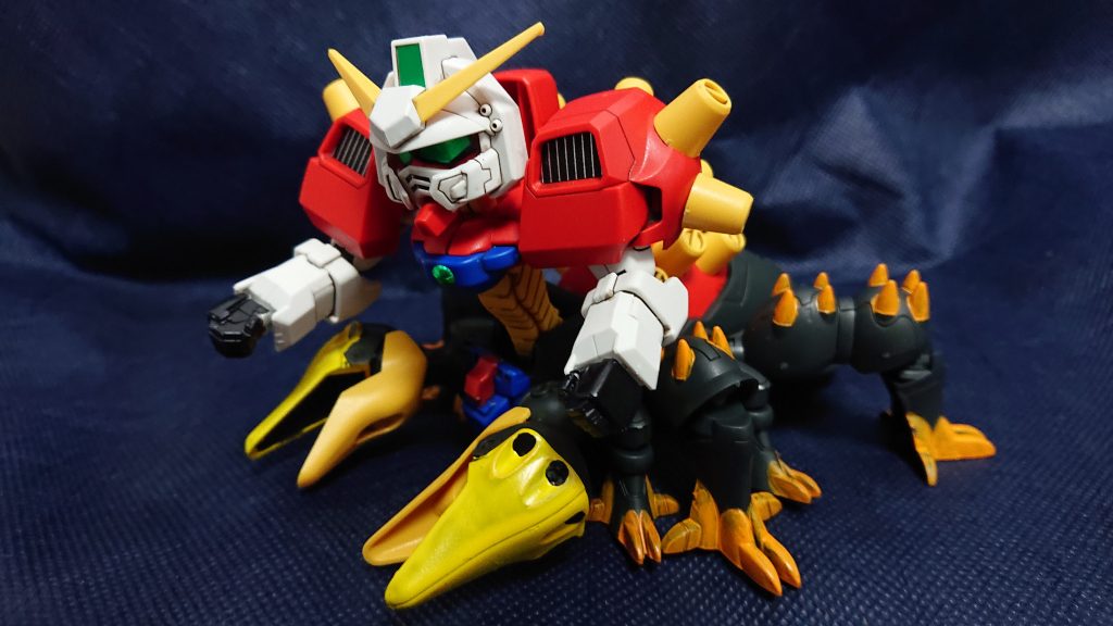 ＳＤでもそれなりの迫力あるでしょ✌️今度汚しや色々付けてオドロオドロしい感じにしようかな😃