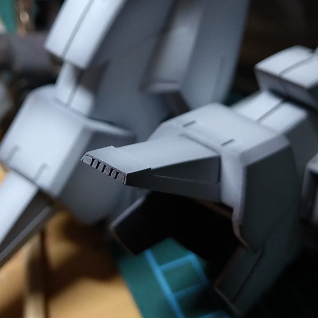 実は先っちょに彫り込み入れてました！…効果的かどうかは不明。