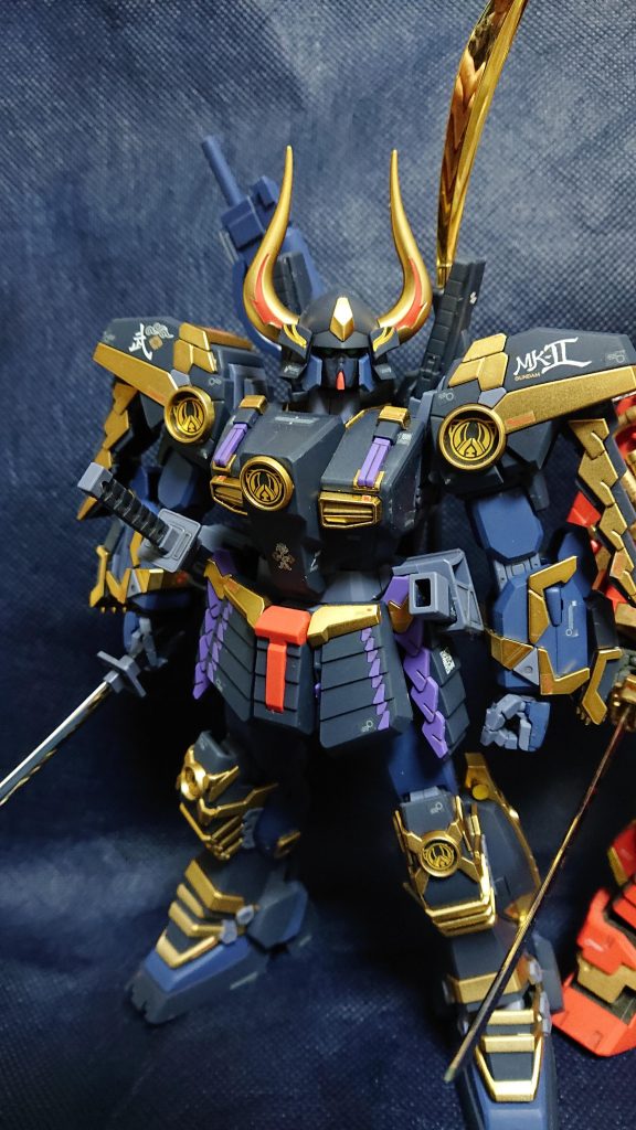 武者ガンダム MARK-Ⅱ
「真」付かないんだ。「ガンダム」はカタカナなんだ😵気づかなかった😅