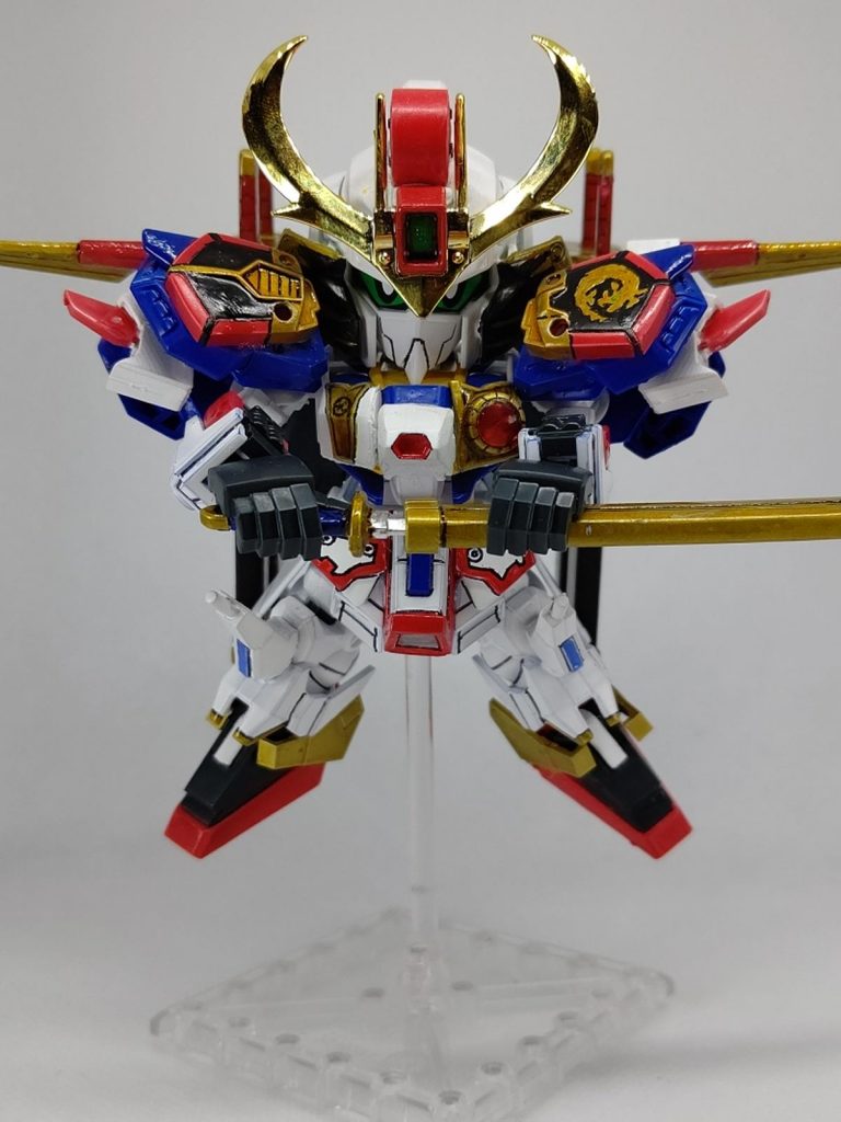 ビームスマートガンの代わりに刀を前で構える