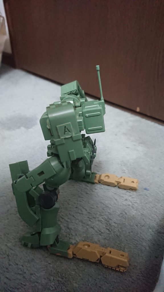 30MMのパーツが踵の溝にぴったりはまりました。