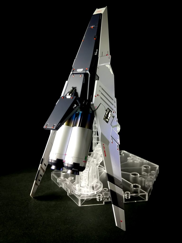 ハイメガシールドに焼け塗装を施して見ました。いい感じにリアル感が出ました✨