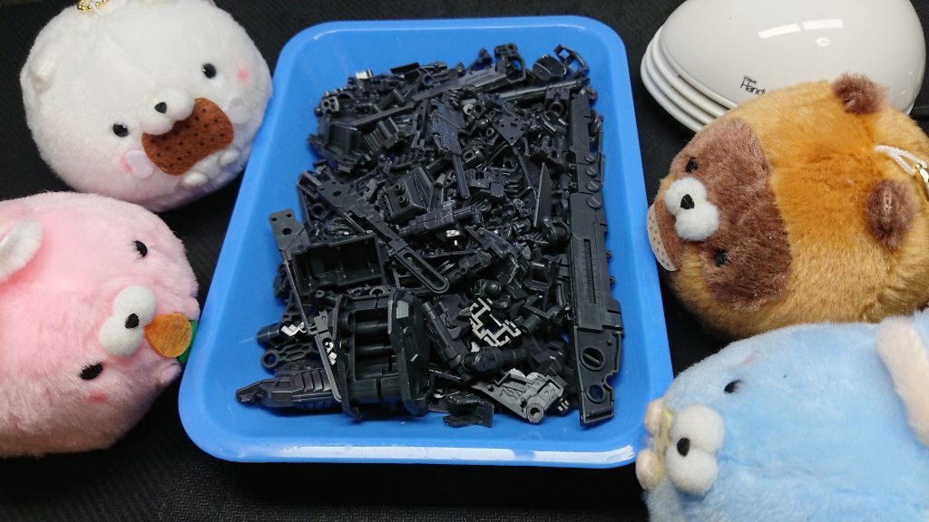 ゲート処理とPL消しの作業を。