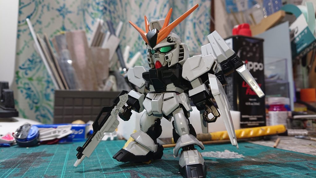 基本塗装終了後
ここから地獄の塗り分け