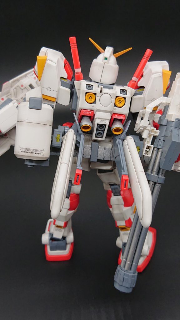 バックショットは、ガトリング砲がカッコいいですね!