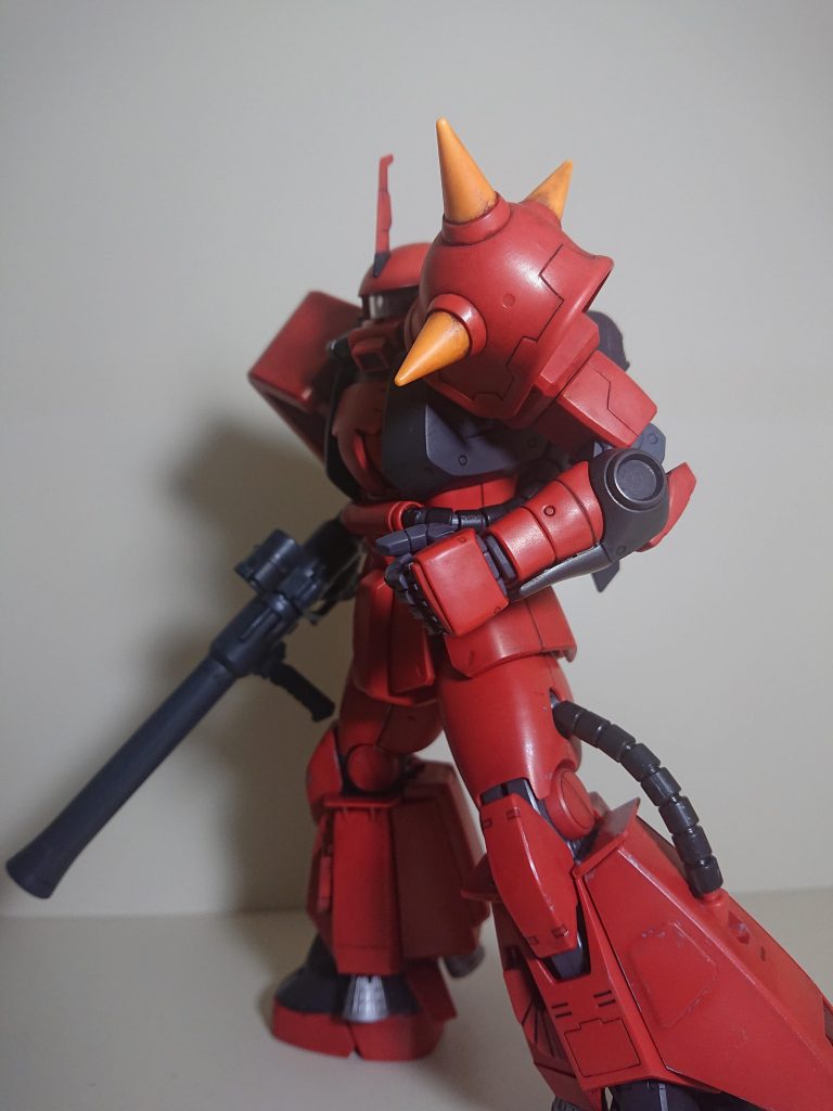 合わせ目のでない素晴らしいキットなので、仕上がりはgood!!