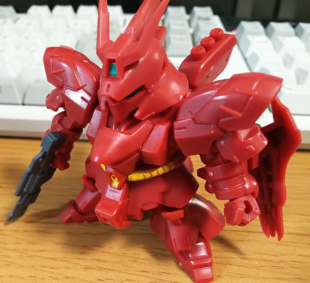 パチ組み状態です。