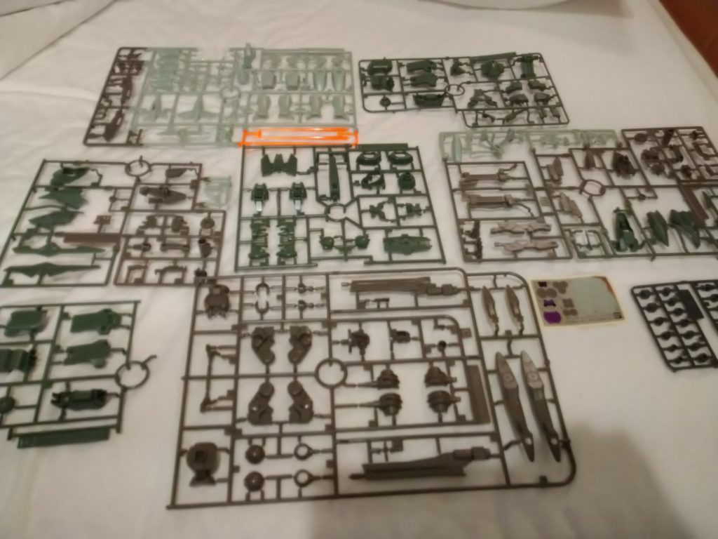 パーツなど。余剰パーツかなり出ましたね