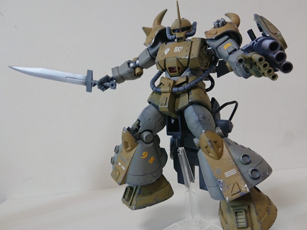 グフカスタムなどと同型のもの。赤熱化させずに運用する