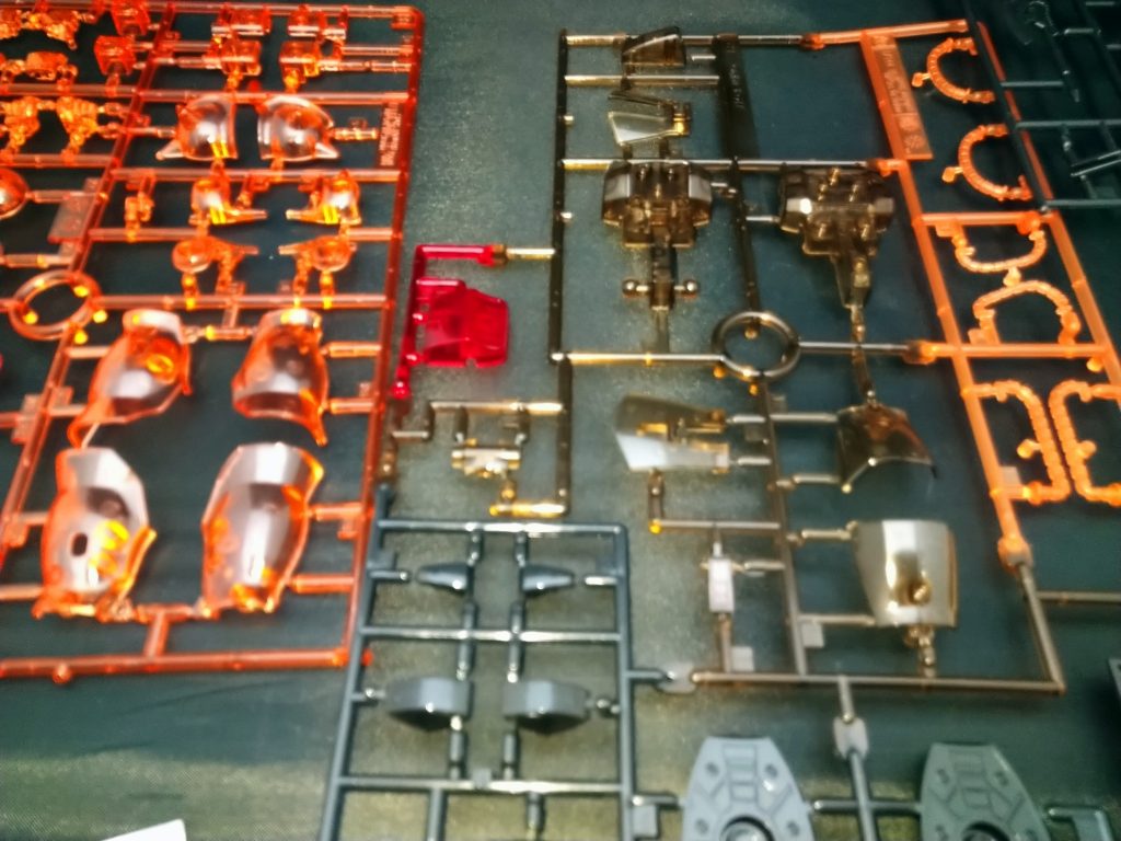 レッドブラウンのクリアは中々ですね