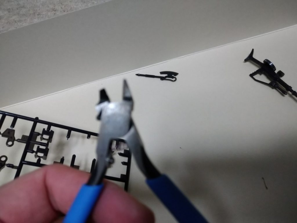 クリアパーツの扱いには気をつけましょう