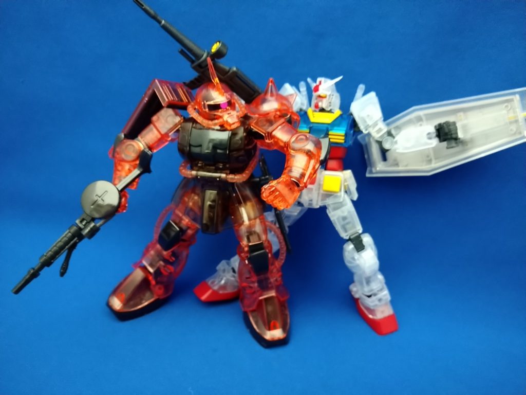 ガンダムと対決