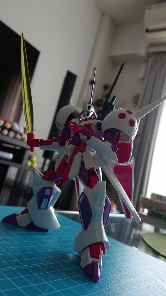 組み立て後、スミ入れ無しの状態