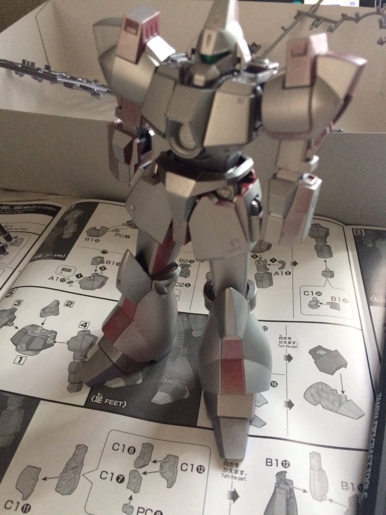 組んでから水溶きアクリル筆塗り合わせ目の少ない最新キットだからできる方法ですねカラーレシピは忘れましたw