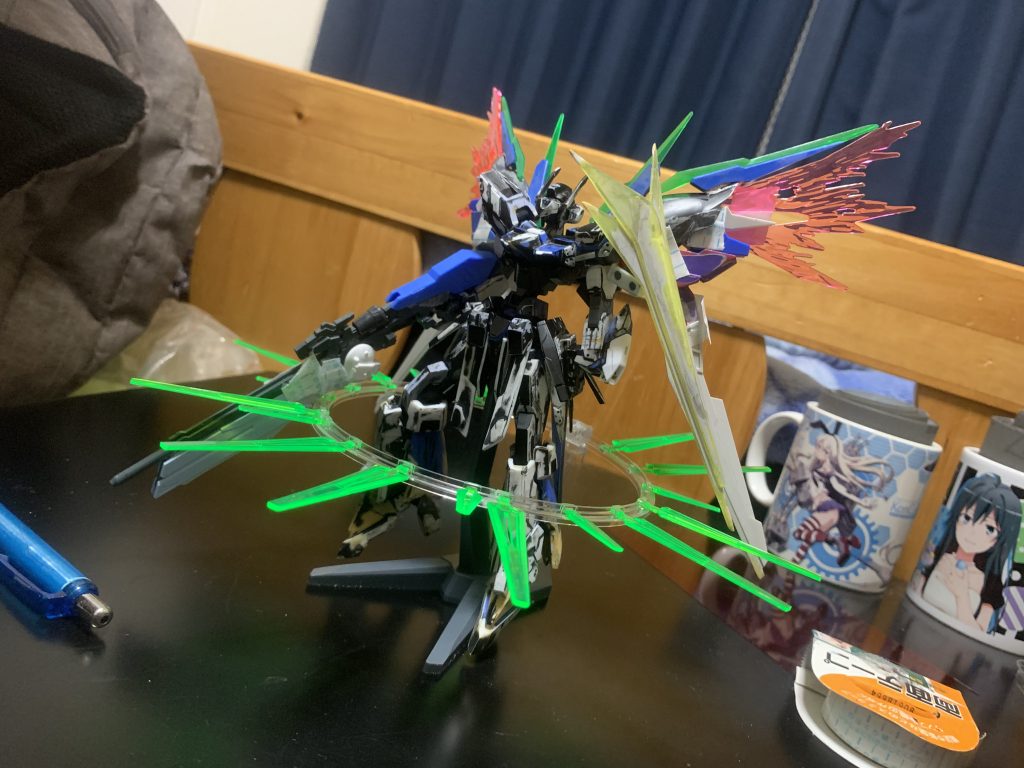 第4案　塗装前の状態です。なんやかんや完成するのに5年かかってます。他の案では白と紫も考えておりましたが、白が乗らなかったので黒オレになりました。