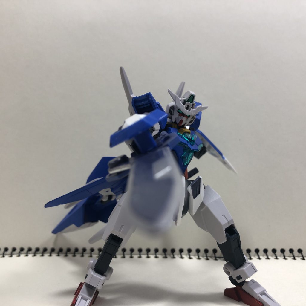 GNソードをかまえて