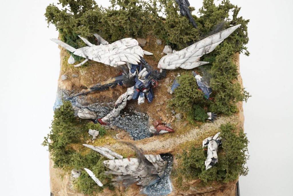 上からジオラマなので写真少ないです。