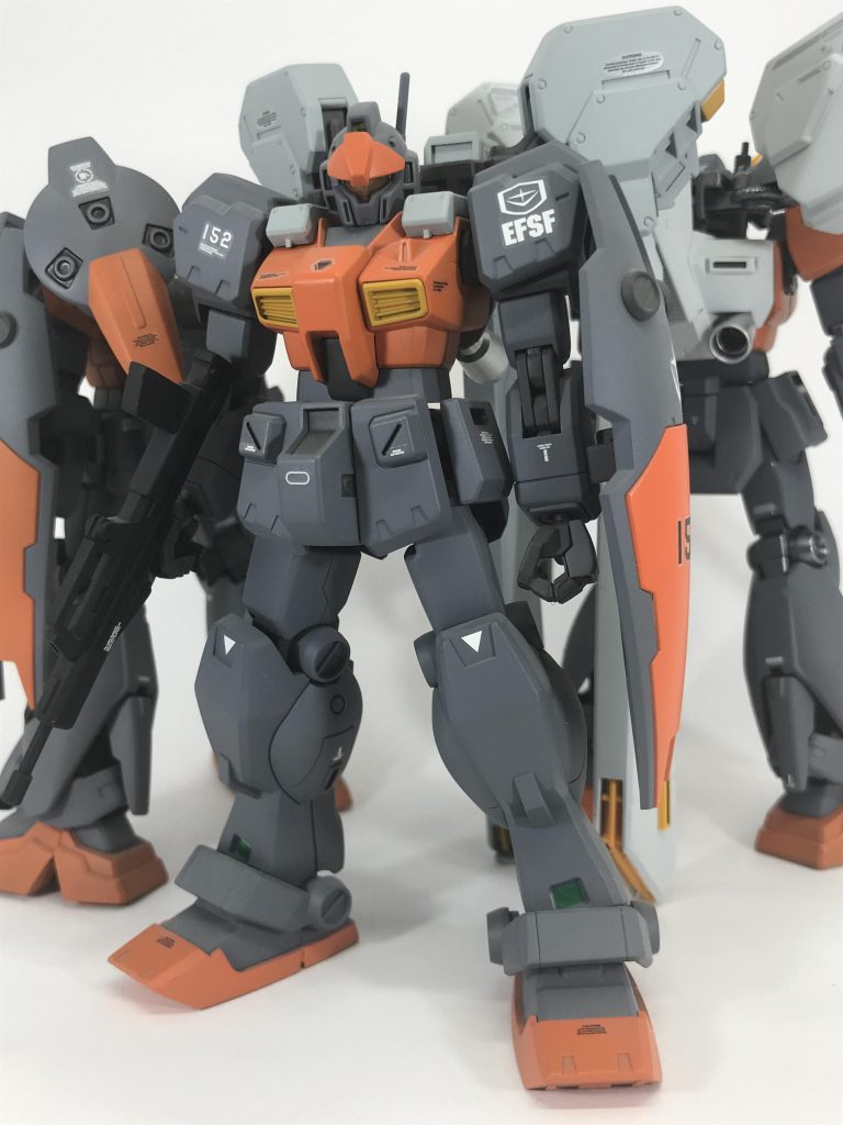 二号機（機体No.152）ジムカスフルバーニアンVer.２です。こちらも再投稿です。