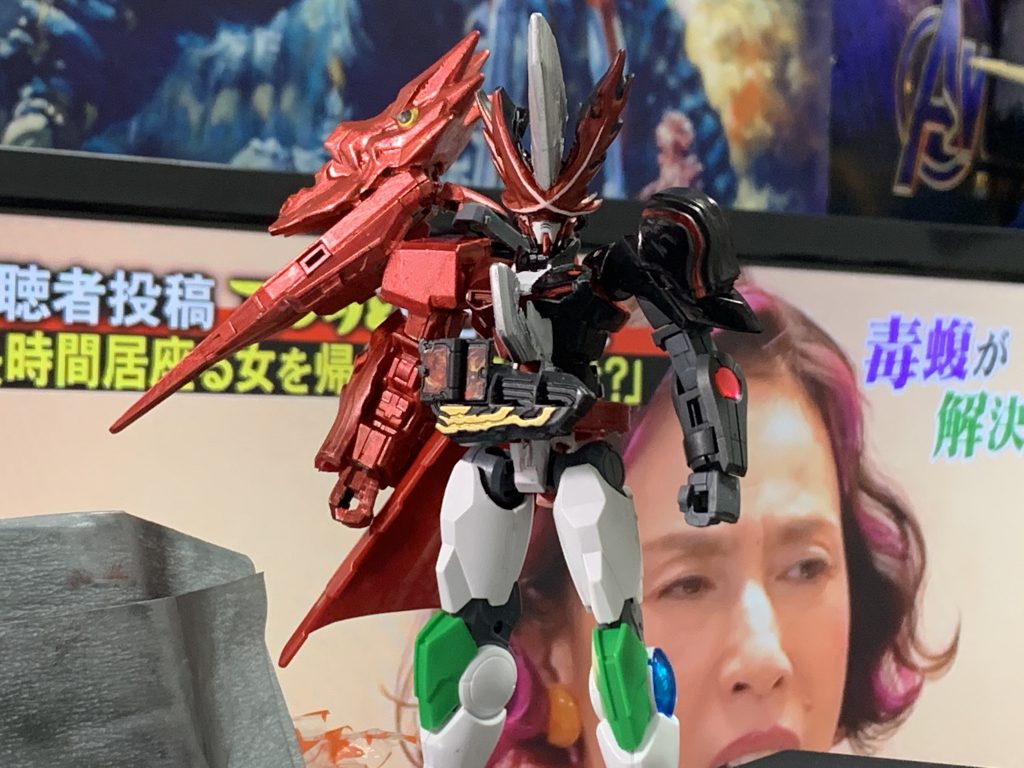 シアクアンタのパーツが余っていたので使ってみたらなんと驚きフィットちゃんでした!😁なかなかがっちりしててめっちゃ遊びやすくなりました!